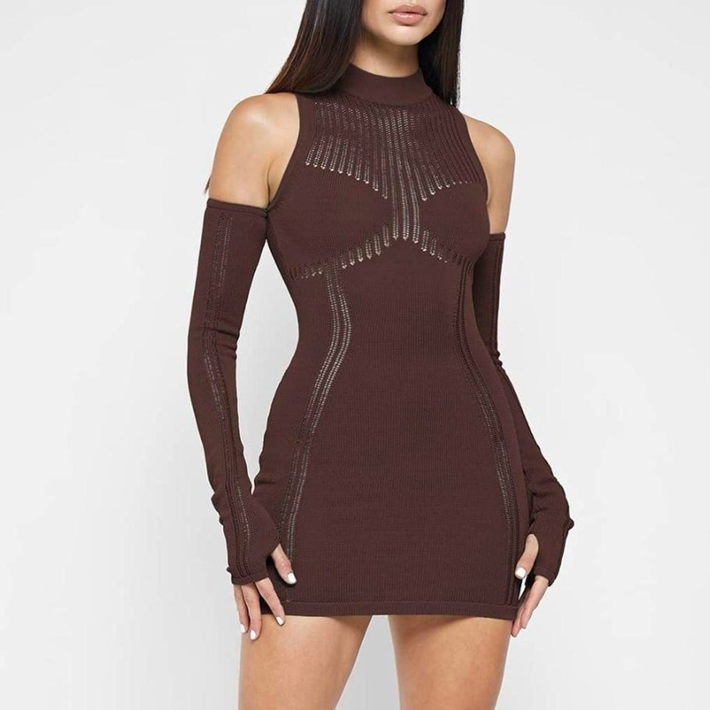 Maniere De Voir Contour Dress